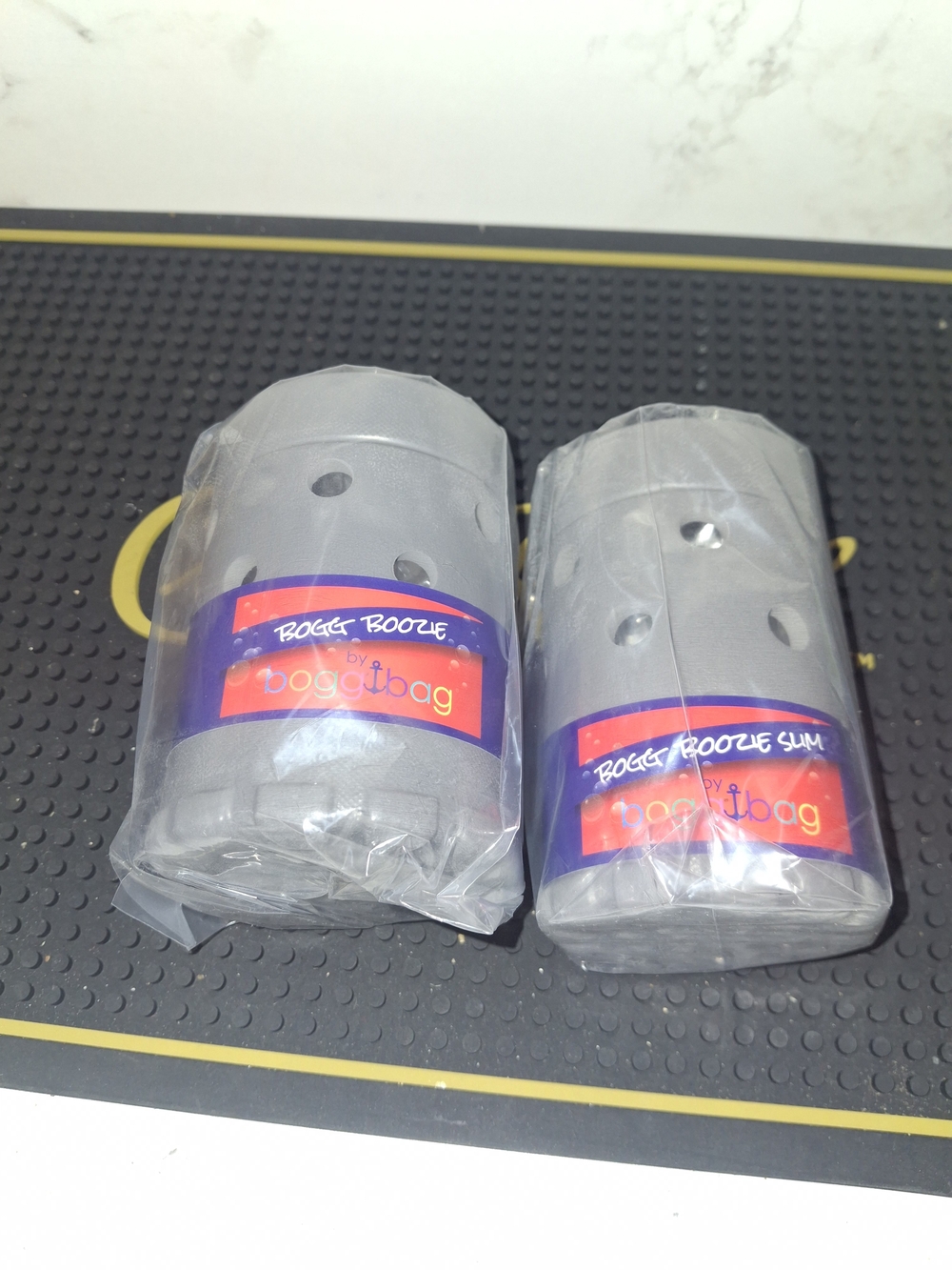 Bogg Bag Bogg Booze Slim Gray Bottle Holder - Set of 2 - Picture 3 of 5
